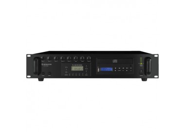 AMPLIFICATORE MIXER PA MONO CON LETTORECD/MP3 E TUNER 1 X 120 W