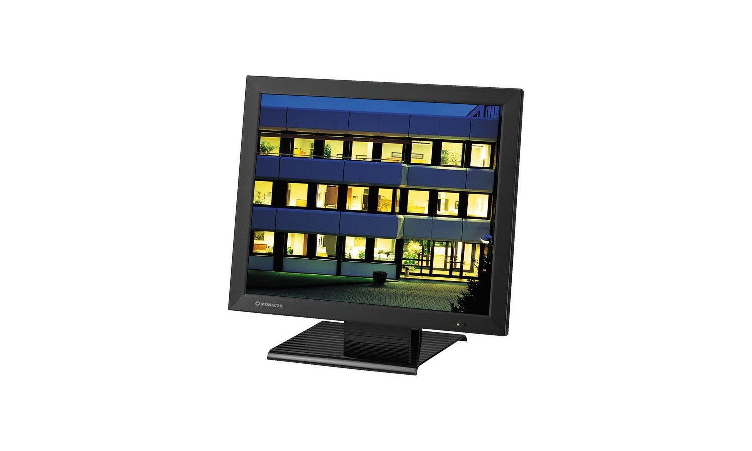 MONITOR LCD A COLORI IN CONTENITORE METALLICO PER SISTEMI DI SORVEGLIA