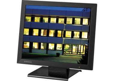 MONITOR LCD A COLORI IN CONTENITORE METALLICO PER SISTEMI DI SORVEGLIA