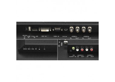 MONITOR LCD A COLORI IN CONTENITORE METALLICO PER SISTEMI DI SORVEGLIA