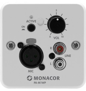 MODULO A PARETE PER AMPLIFICATORI PA-M22