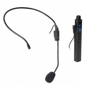 Hand-held and headset wireless microphon