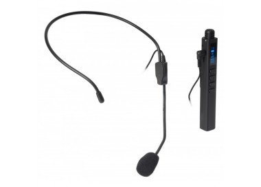 Hand-held and headset wireless microphon