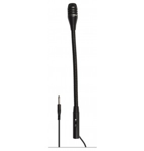 Dynamic microphone with gooseneck