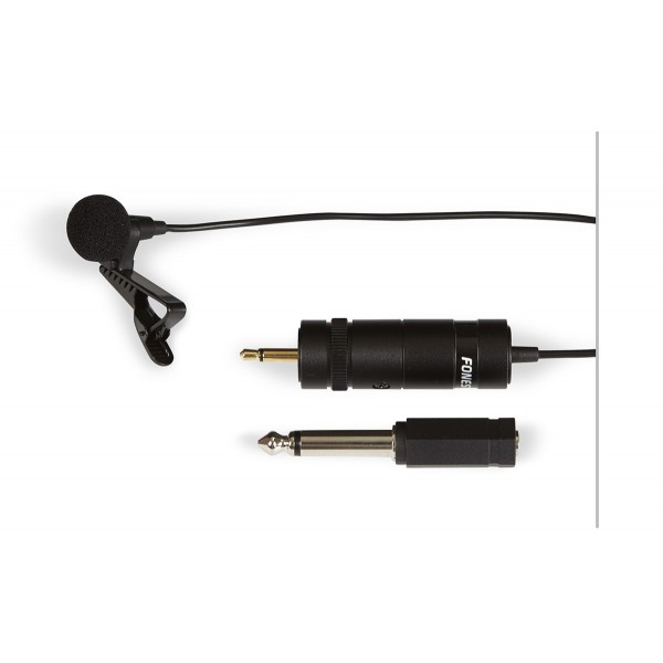 Lavalier microphone with adapter