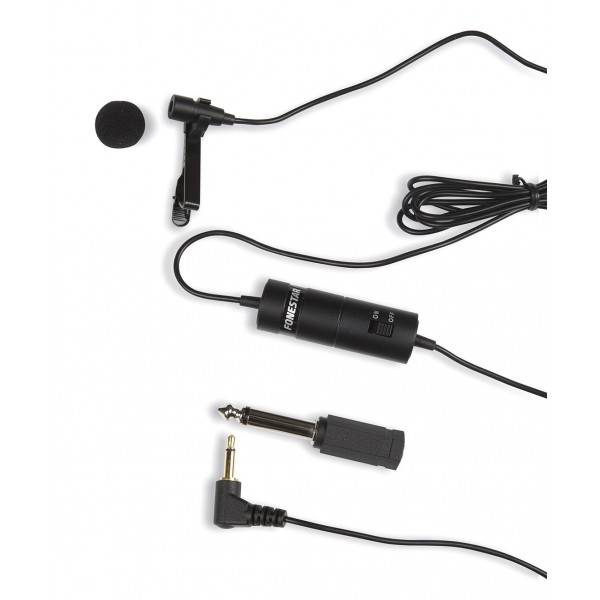 Electret condenser lavalier microphones