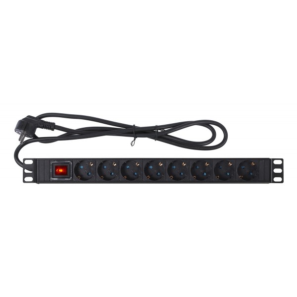 Power distribution unit for 19" rack