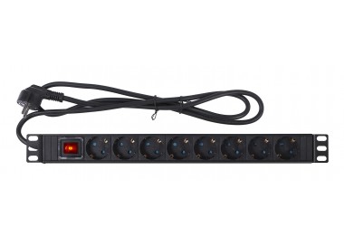 Power distribution unit for 19" rack