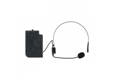 VHF wireless belt-pack microphone