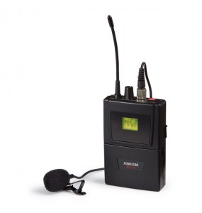 UHF wireless belt-pack microphone