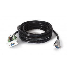 VGA connection panel with 5 m cable