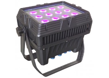 Par LED a batteria con 12 LED RGBWA+UV