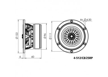 ALTOPARLANTE MIDRANGE Garanzia 3 anni