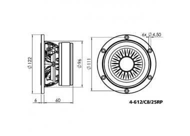 ALTOPARLANTE MIDRANGE Garanzia 3 anni