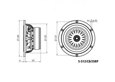 ALTOPARLANTE MIDRANGE Garanzia 3 anni