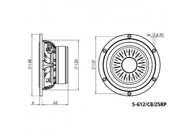 ALTOPARLANTE MIDRANGE Garanzia 3 anni