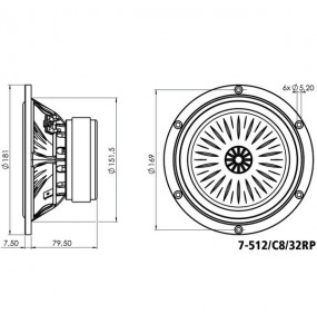 ALTOPARLANTE MIDRANGE Garanzia 3 anni