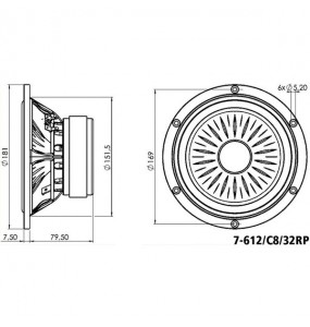 ALTOPARLANTE MIDRANGE Garanzia 3 anni