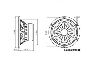 ALTOPARLANTE MIDRANGE Garanzia 3 anni