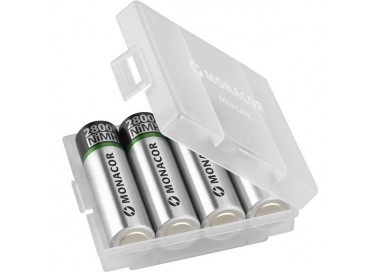 CASSETTA DI TRASPORTO X 4 BATTERIE A STILO