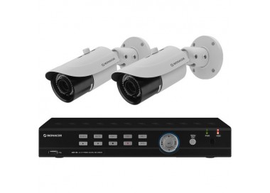 SET DI VIDEOSORVEGLIANZA AXZ 4CH + 2 TVCCD