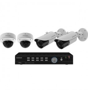 SET DI VIDEOSORVEGLIANZA AXZ 4CH + 2 DOME + 2 TVCCD